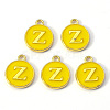 Golden Plated Alloy Enamel Charms X-ENAM-S118-09Z-1