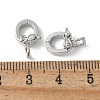 Brass Micro Pave Cubic Zirconia Pendants Bails KK-D324-08P-3