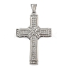 304 Stainless Steel Rhinestone Pendants STAS-G346-51P-1