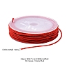 10 Rolls 10 Colors Round Polyester Elastic Cord EC-YWC001-03-3