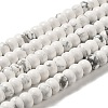 Synthetic Howlite Beads Strands G-K340-B06-02-1