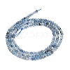 Natural Devil Blue Aquamarine Beads Strands GG-CBA77FB-B06-2mm-5