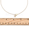 Alloy Letter Heart Pendant Necklaces for Women NJEW-FS0001-09A-7