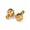 Ion Plating(IP) 202 Stainless Steel Beads STAS-S151-02G-D-2