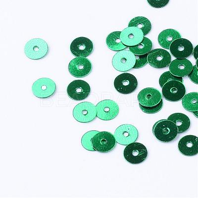 Ornament Accessories Plastic Paillette Beads PVC-R014-6mm-04-1