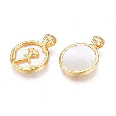 Brass Pendants KK-N233-163-1