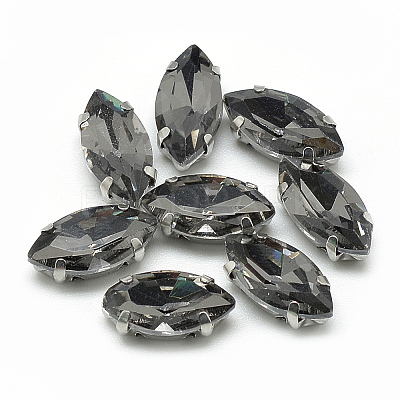 Sew on Rhinestone RGLA-T034-4x15mm-07-1