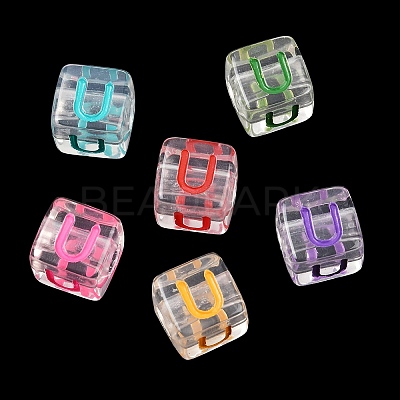 Acrylic European Beads MACR-I042-01U-1
