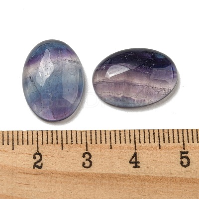 Natural Fluorite Cabochons G-C115-01A-38-1