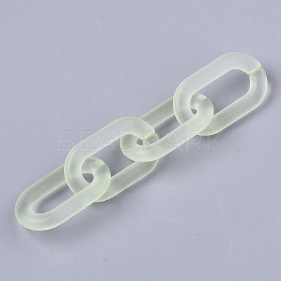 Transparent Acrylic Linking Rings OACR-N009-005A-F11-1