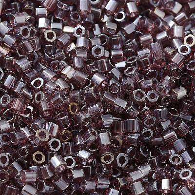 Transparent Colours Luster Glass Seed Beads SEED-S042-20B-03-1