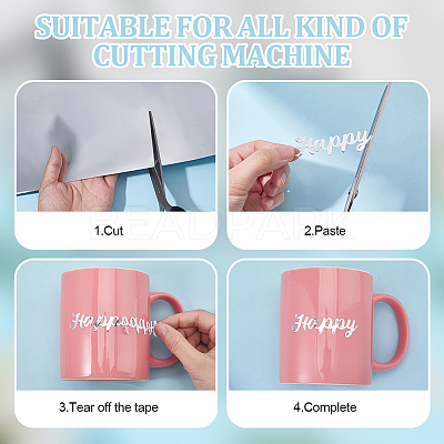 PVC Self-Adhesive Stickers DIY-WH0591-400D-1