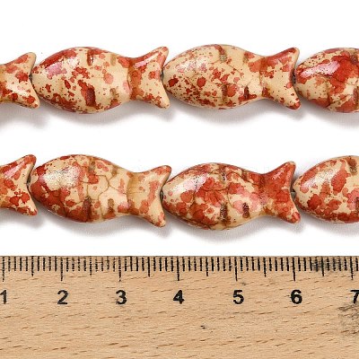 Synthetic Turquoise Beads Strands TURQ-F019-01F-1