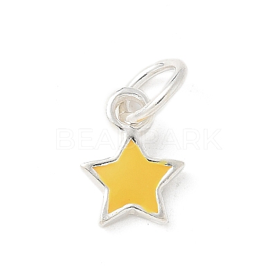 S925 Sterling Silver Pendant STER-H115-04B-S-1