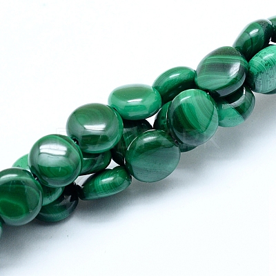 Natural Malachite Beads Strands G-D0011-06-8mm-1
