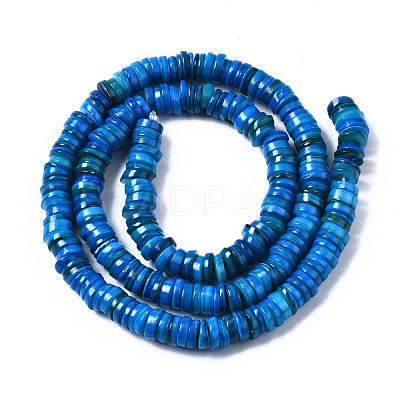 Natural Freshwater Shell Beads Strands SHEL-S278-025C-1