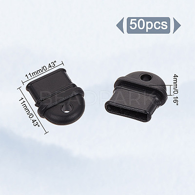50Pcs Plastic Mobile Dustproof Plugs FIND-GA0004-06-1