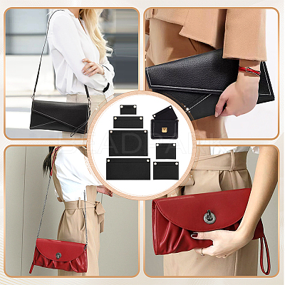 6pcs 6 style Wool Felt Bag Organizer Inserts FIND-WR0008-26-1