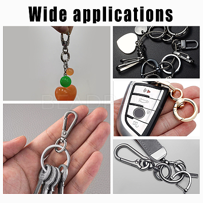 Alloy Swivel Clasps HJEW-UN00009-1