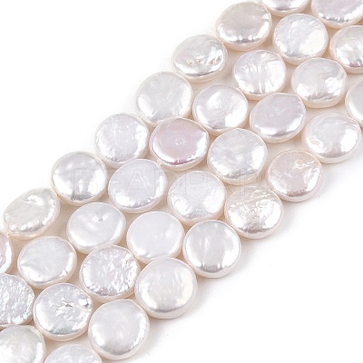 Natural Keshi Pearl Beads Strands PEAR-S018-10A-01-1