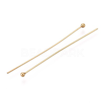 304 Stainless Steel Head Pins STAS-T065-45mm-20G-1