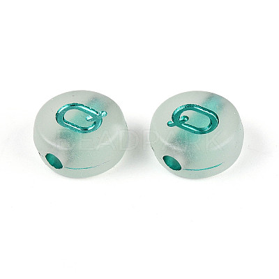 Luminous Frosted Acrylic Beads FACR-T008-02Q-1