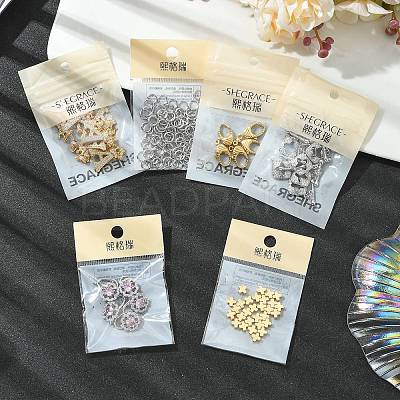 SHEGRACE Bras Micro Pave Clear Cubic Zirconia Toggle Clasps XGRQ5F234-817G-1