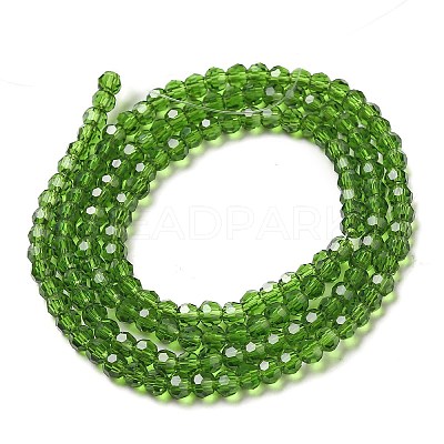 Transparent Glass Beads Strands EGLA-A035-T3mm-D11-1