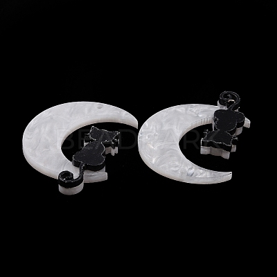Halloween Printed Acrylic Pendants X-MACR-M021-01-1-1