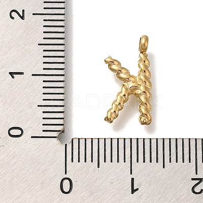 PVD Vacuum Plating 304 Stainless Steel Pendants STAS-S148-28G-K-1