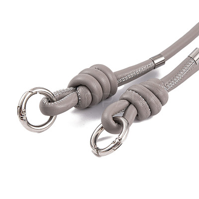 PU Leather & Alloy Phone Hand Strap Chains AJEW-H151-01B-1
