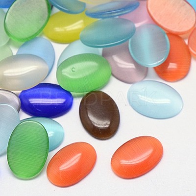 Cat Eye Cabochons CE-J005-30x40mm-M-1