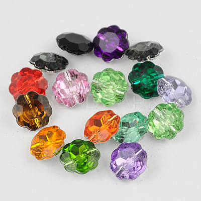 Taiwan Acrylic Rhinestone Buttons BUTT-F021-13mm-M-1