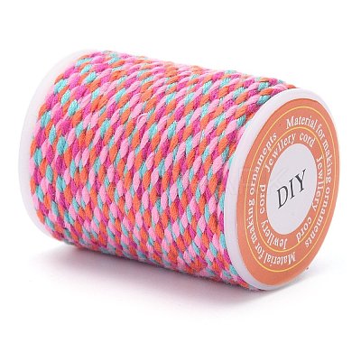 4-Ply Polycotton Cord with Metallic Thread OCOR-Z003-D30-1