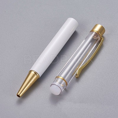 Creative Empty Tube Ballpoint Pens X-AJEW-L076-A33-1