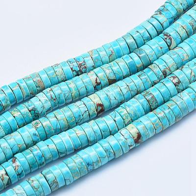 Natural Imperial Jasper Beads Strands G-J377-6mm-01-1