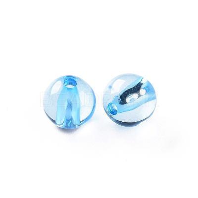Transparent Acrylic Beads MACR-S370-A10mm-755-1