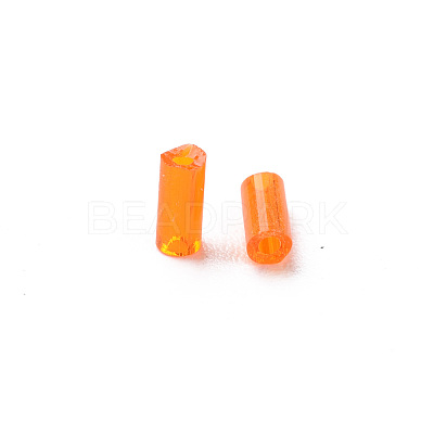 Transparent Glass Bugle Beads SEED-N005-001-C11-1