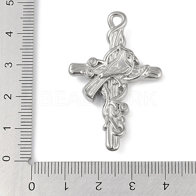 Non-Tarnish 304 Stainless Steel Pendants STAS-Q328-01P-05-1