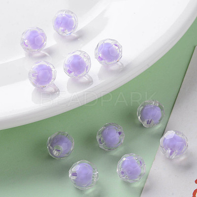 Transparent Acrylic Beads TACR-S152-04A-SS2114-1