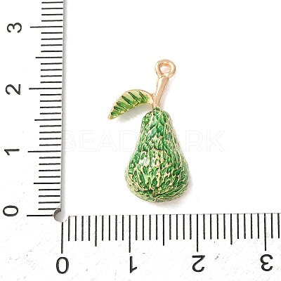 Alloy Enamel Pendants AL-CBA24A7-01G-05-1