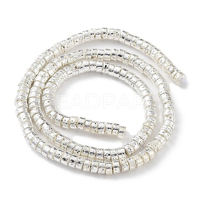 Electroplated Natural Lava Rock Beads Strands G-H303-A05-S-1