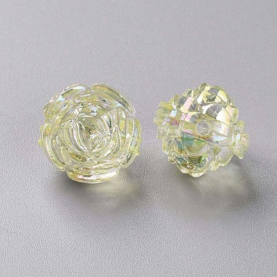 Transparent Acrylic Beads TACR-S154-31C-915-1
