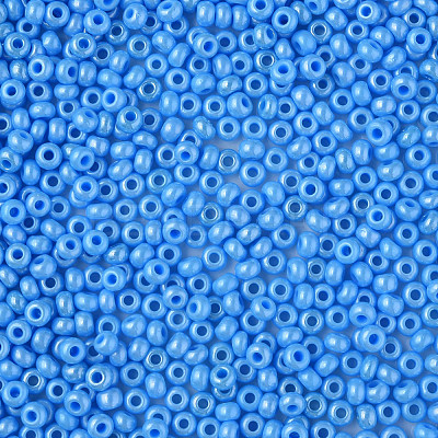 8/0 Czech Opaque Glass Seed Beads SEED-N004-003A-17-1
