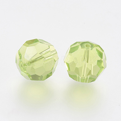 Imitation Austrian Crystal Beads SWAR-F021-10mm-252-1