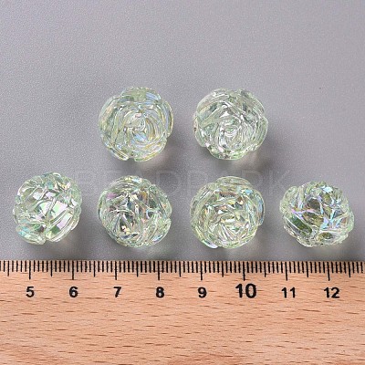 Transparent Acrylic Beads TACR-S154-31C-327-1