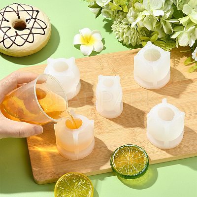 5 Pcs 5 Styles Handmade 3D Sports Ball Theme Molds ST-CJ0043-028-1