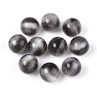 Opaque Resin UV Reactive Beads RESI-N049-10mm-01-01-1
