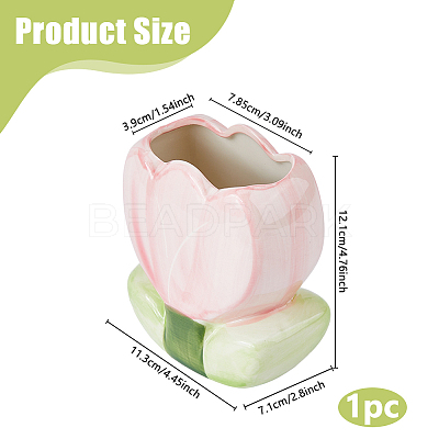 Ceramics Makeup Brushes Storage Holders AJEW-WH0270-786-1