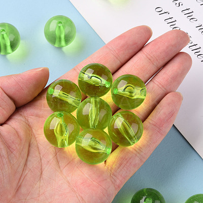 Transparent Acrylic Beads MACR-S370-A20mm-729-1